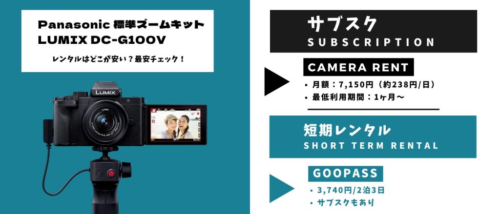 Panasonic DC-G100V