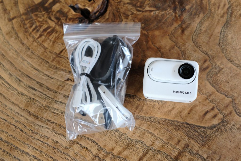 アクションカメラのinsta360 GO 3をレンタル