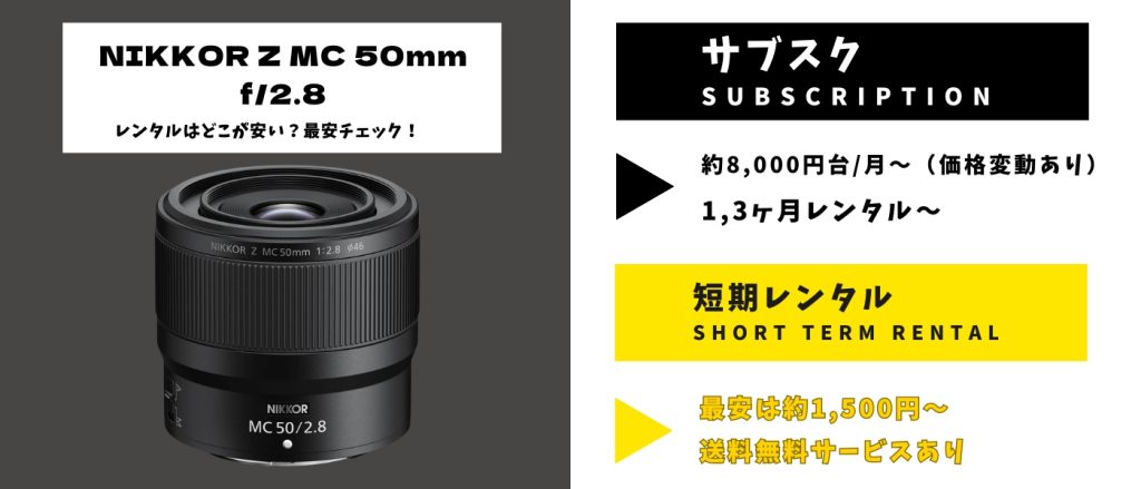 NIKKOR Z MC 50mm f2.8
