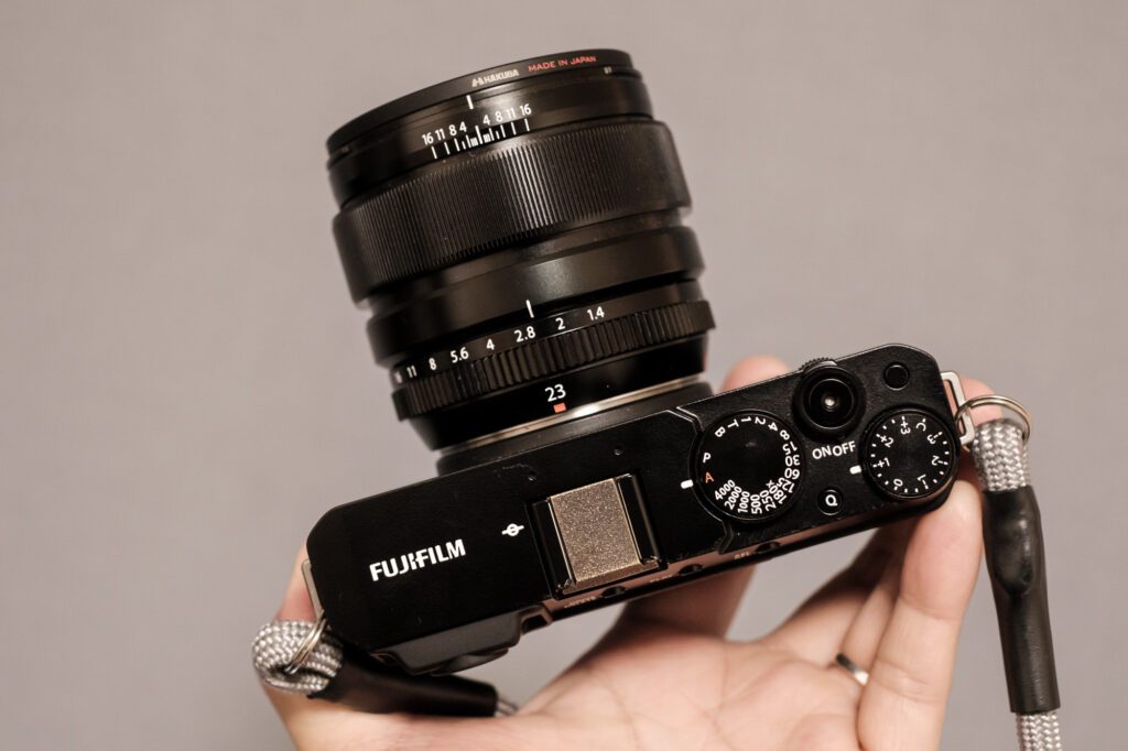 XF23mmF1.4 R(旧型):少し大きめ、でも圧倒的な描写力