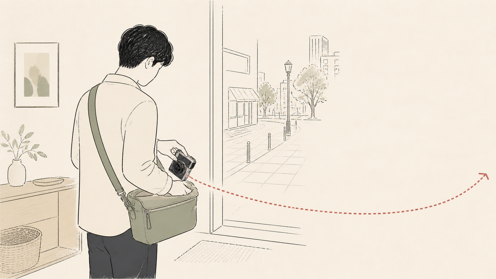 スナップ用カメラを持ち歩きやすさで比較する