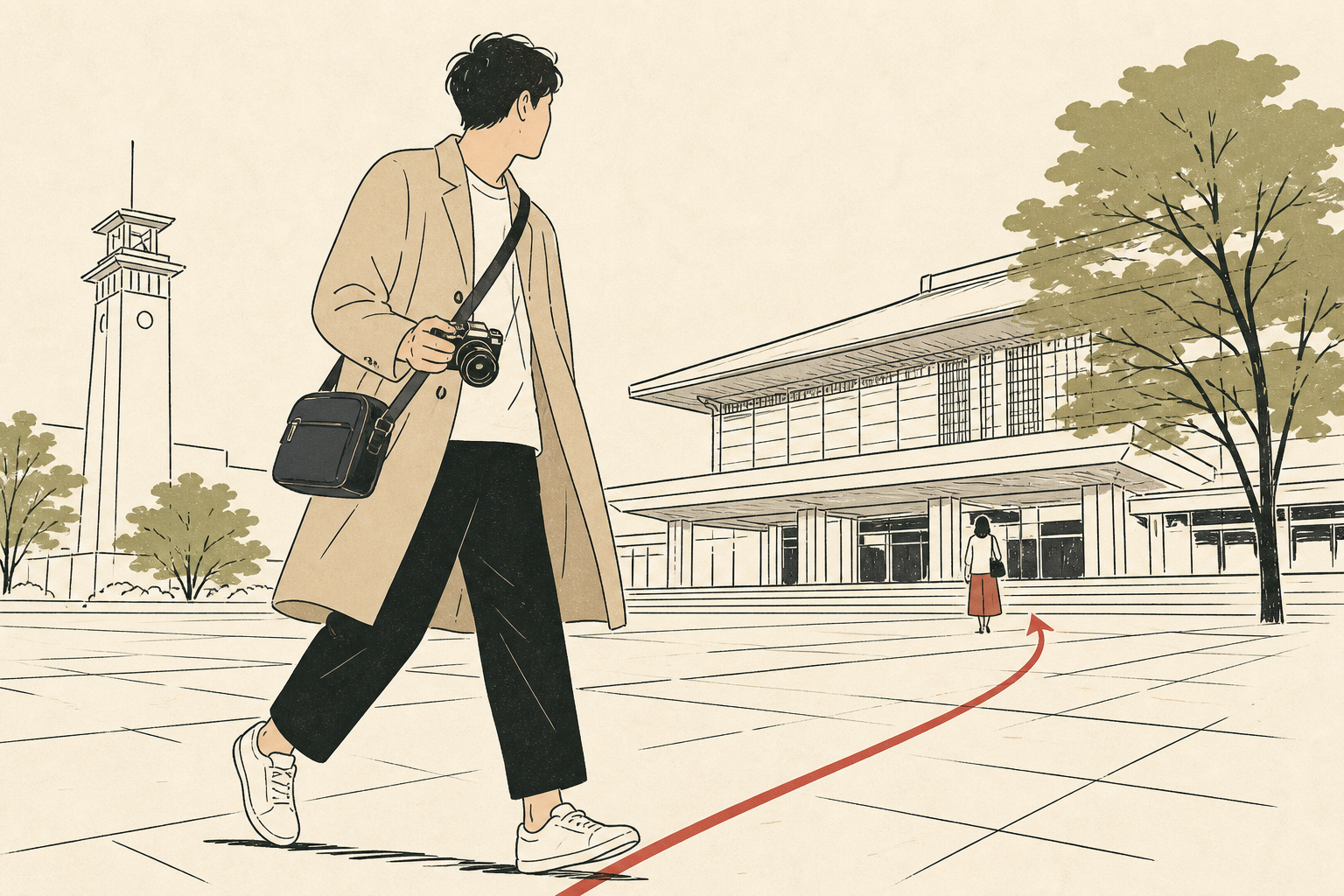 広角から望遠まで必要な画角を考える街歩き