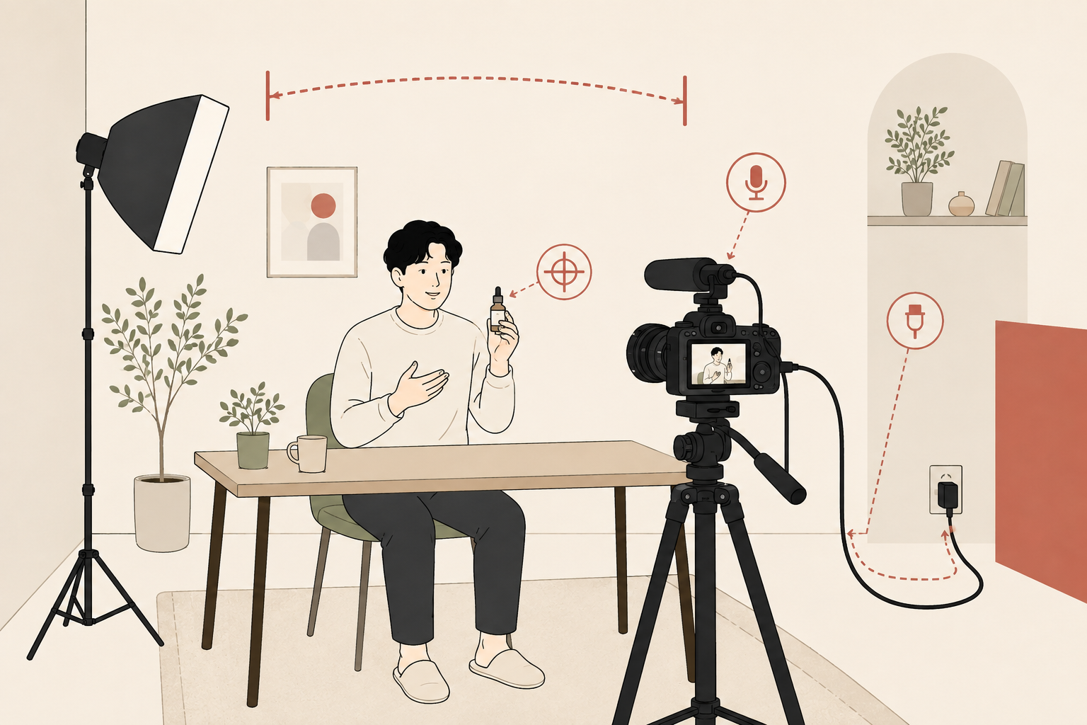 YouTube撮影で確認したい画角・AF・音声・給電