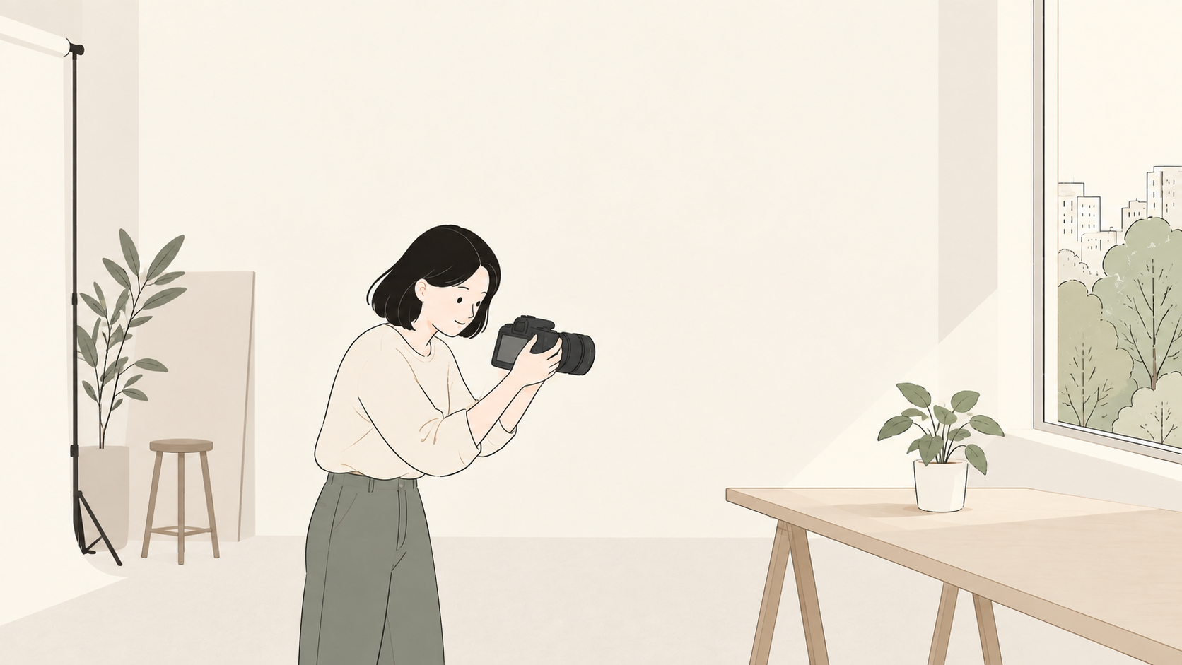 AFや手ぶれ補正などの機能を確認する